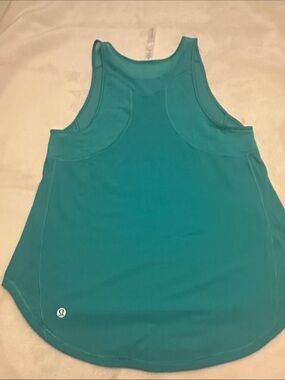 lululemon athletica Teal Racerback Workout Tank
